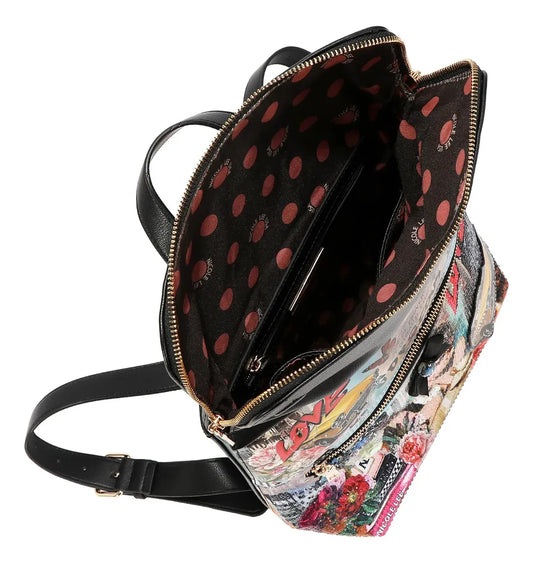 Mochila Nicole Lee Con Correa Ajustable Sabina Imagines Ss26