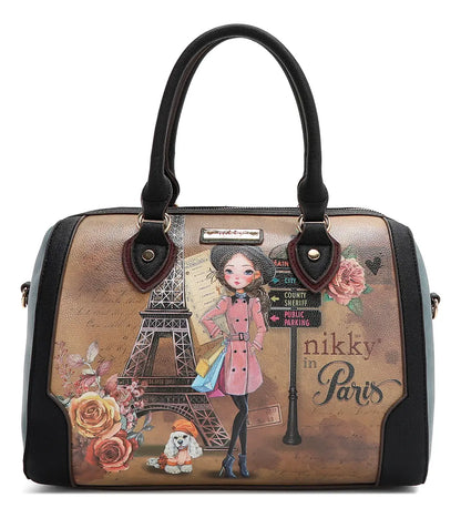 Set De Bolsas 3 Pzas Emily Goes Paris Nikky By Nicole Le