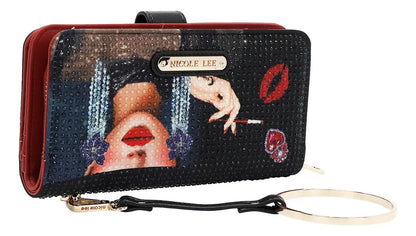 Cartera Nicole Lee Con Correa Y Pulsera 6700
