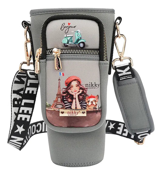 Crossbody Alargada Eiffel Dreams Nikky By Nicole Lee