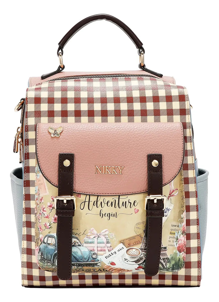 Mochila Con Solapa Chasing Dreams Nikky By Nicole Lee