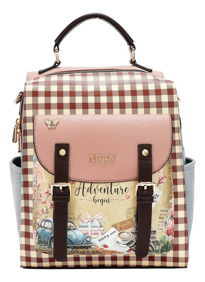 Mochila Con Solapa Chasing Dreams Nikky By Nicole Lee