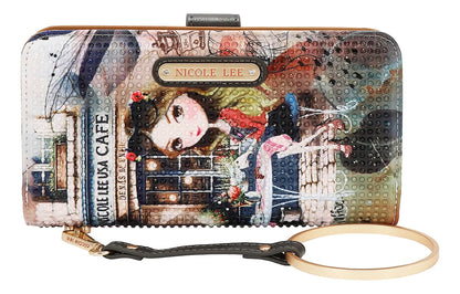Cartera Nicole Lee Con Correa Y Pulsera 6700
