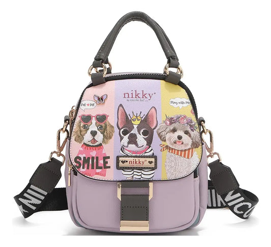 Crossbody Backpack Best Buddies Nikky By Nicole Lee