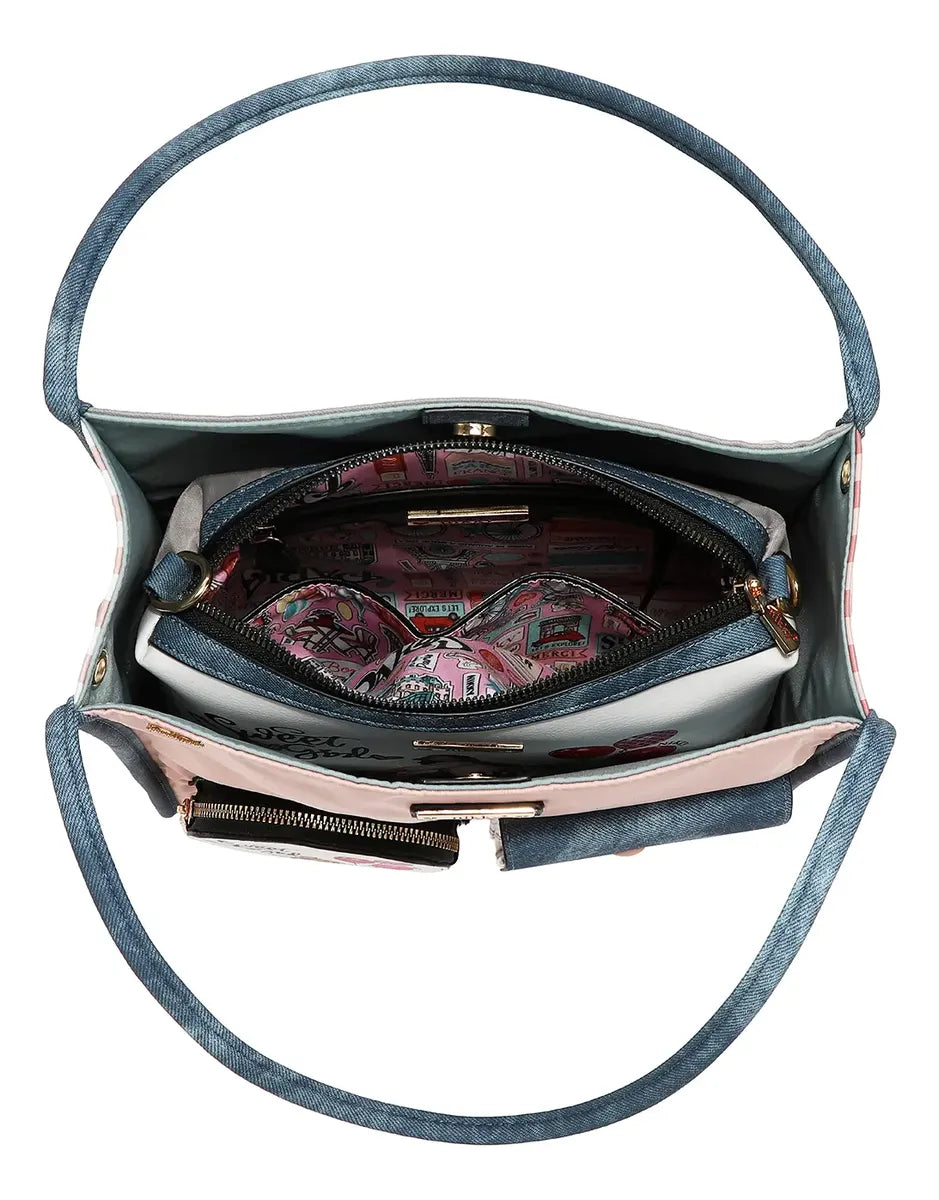 Set 2 Pz Bolsa Hobo Y Crossbody Sweet Girl Nikky By Nl