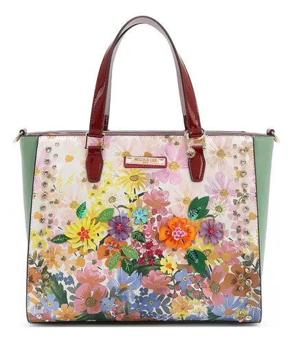 Bolsa Tote De Nicole Lee Estampado Dreams Blossom