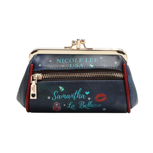 Monedero CP6614 Samantha la Belleza Con Muñequera Elegante Nicole Lee