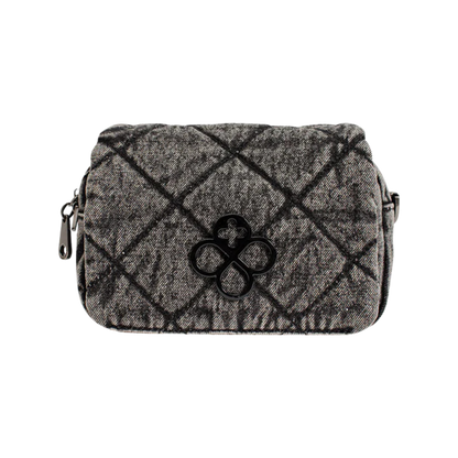 Bolso Crossbody JI 2592 Jaime Ibiza – Elegante, Compacto y Negro Aterciopelado