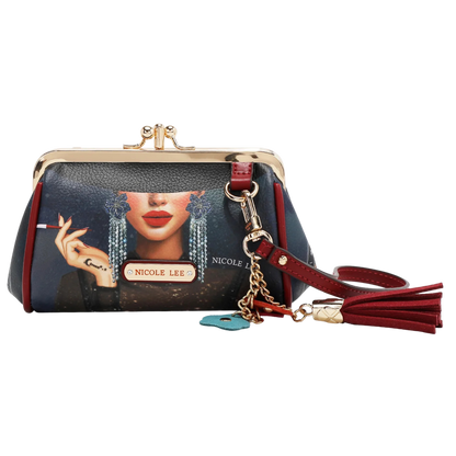 Monedero CP6614 Samantha la Belleza Con Muñequera Elegante Nicole Lee