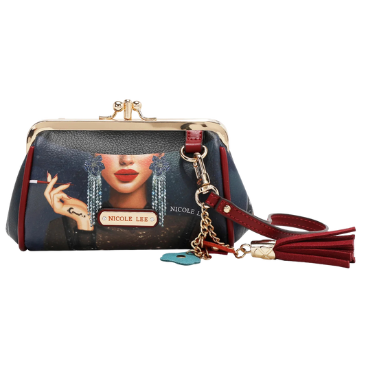 Monedero CP6614 Samantha la Belleza Con Muñequera Elegante Nicole Lee