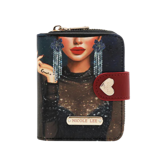 Monedero Nicole Lee PRT6903 Samantha la Belleza | Emblema de Corazón y Diseño Elegante