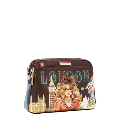 LE17767 LONDON EYE BROWN-BOLSO TIPO CROSSBODY FW26