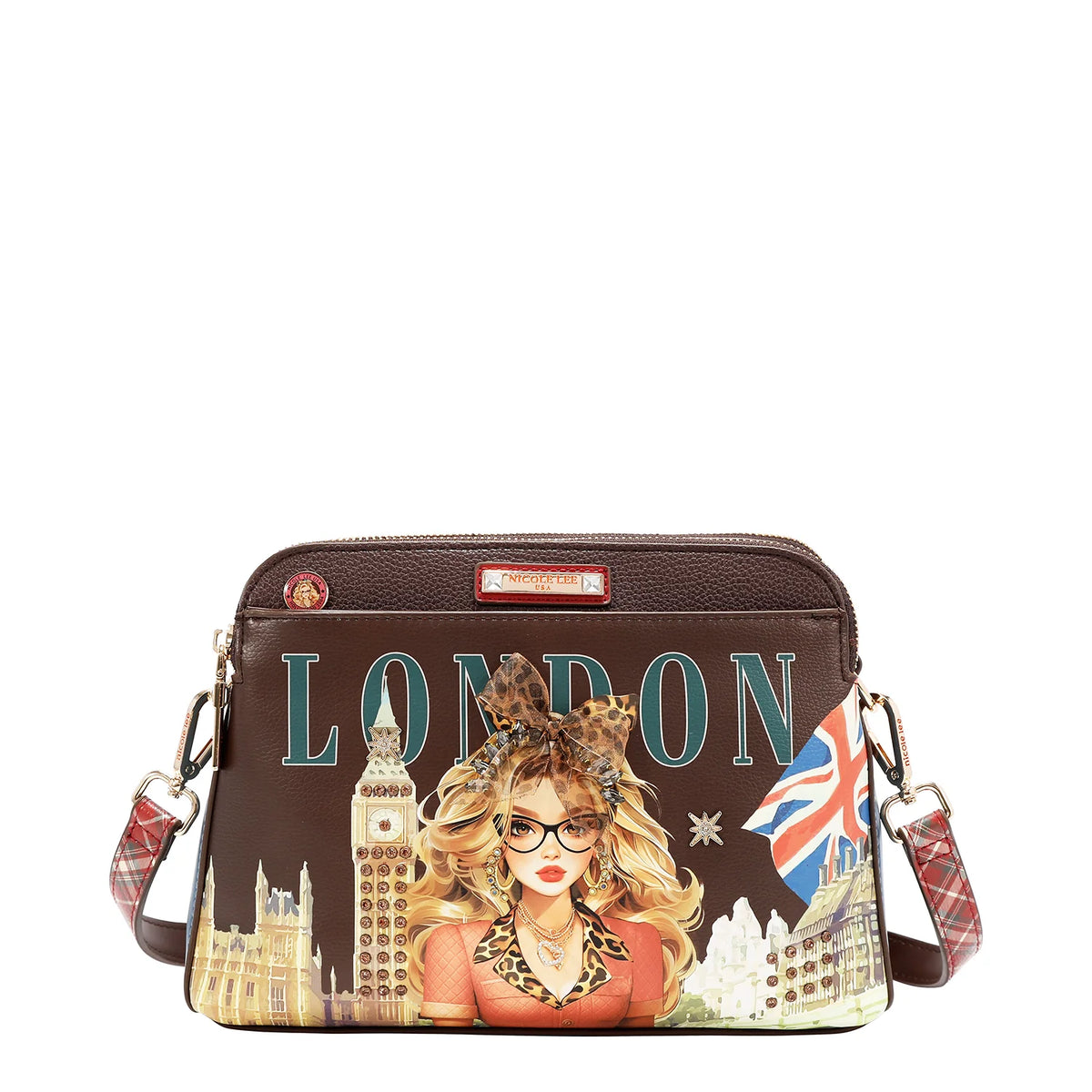 LE17767 LONDON EYE BROWN-BOLSO TIPO CROSSBODY FW26