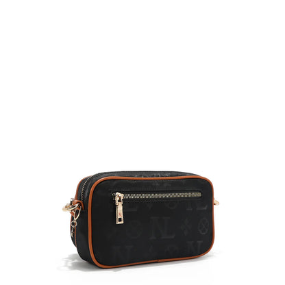 CROSSBODY MARGOT DE 2 PIEZAS (NEGRO)