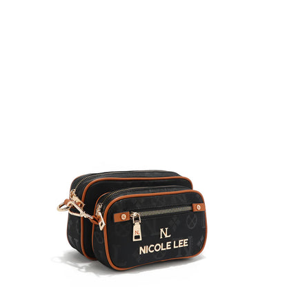 CROSSBODY MARGOT DE 2 PIEZAS (NEGRO)