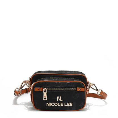 CROSSBODY MARGOT DE 2 PIEZAS (NEGRO)