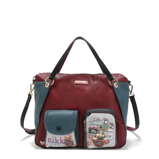 BOLSA ESTAMPADA NIKKY WORLD