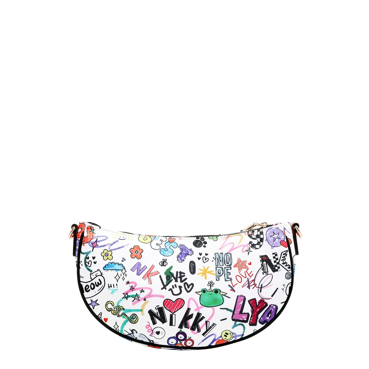 NK13143 JUST FOR FUN CRESCENT CROSSBODY