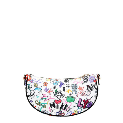 NK13143 JUST FOR FUN CRESCENT CROSSBODY