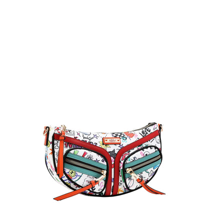 NK13143 JUST FOR FUN CRESCENT CROSSBODY