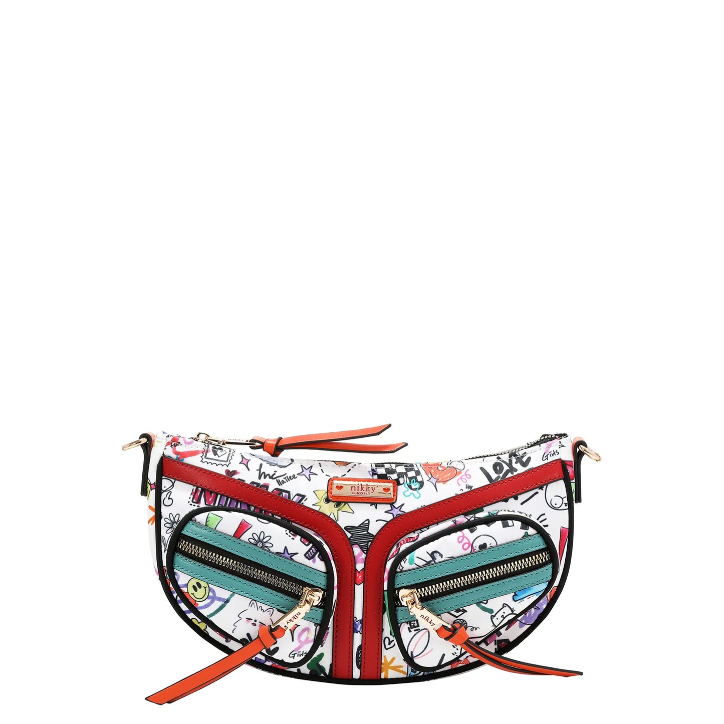 NK13143 JUST FOR FUN CRESCENT CROSSBODY