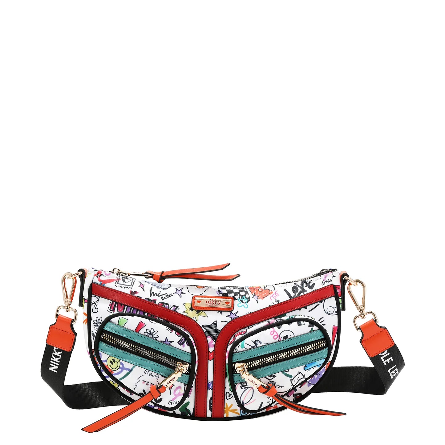 NK13143 JUST FOR FUN CRESCENT CROSSBODY