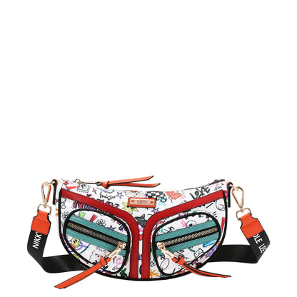 NK13143 JUST FOR FUN CRESCENT CROSSBODY