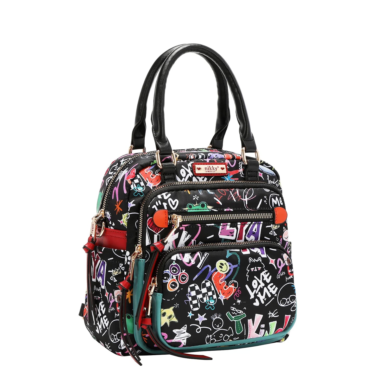 NK13144  JUST FOR FUN CONVERTIBLE SMALL BACKPACK / HANDBAG