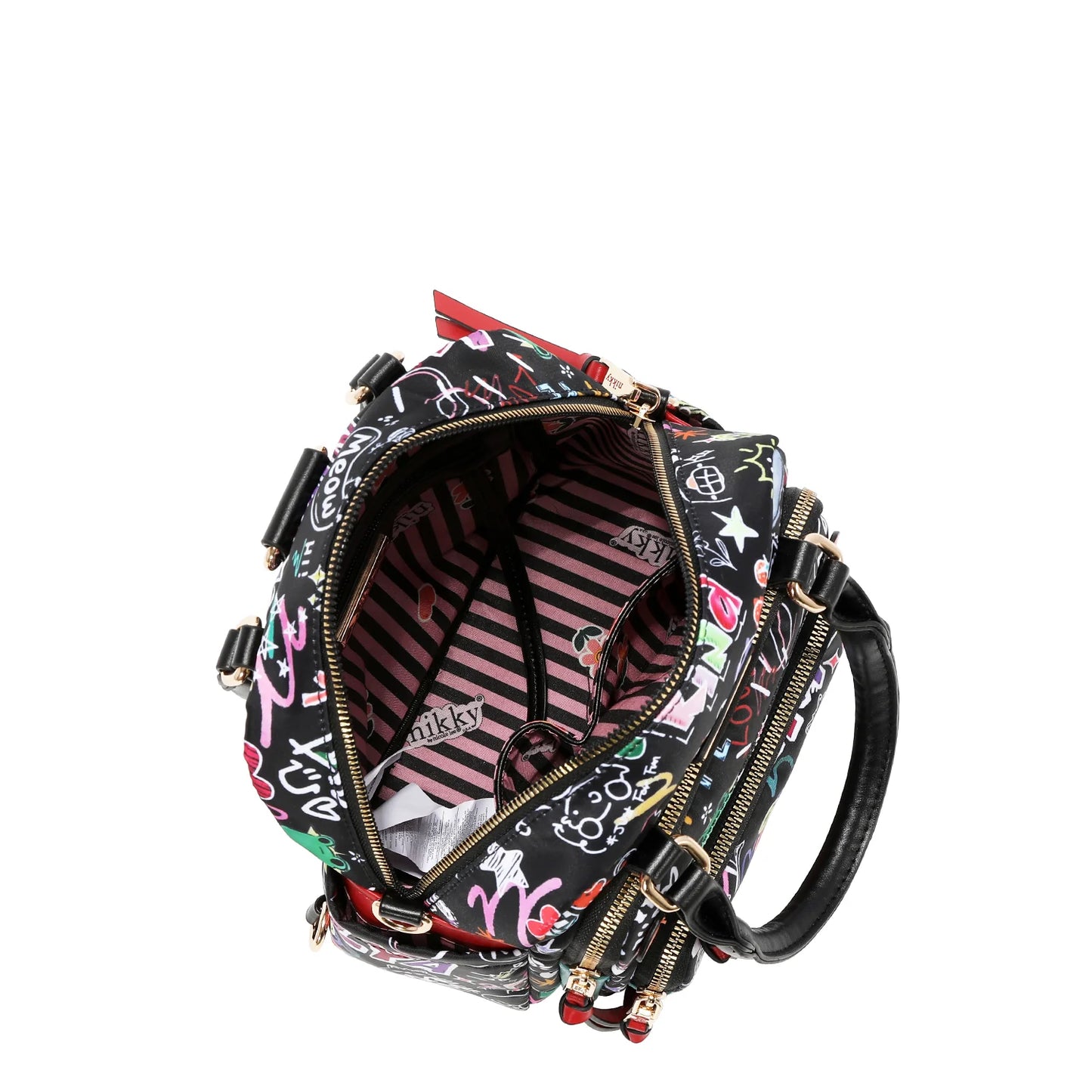 NK13144  JUST FOR FUN CONVERTIBLE SMALL BACKPACK / HANDBAG