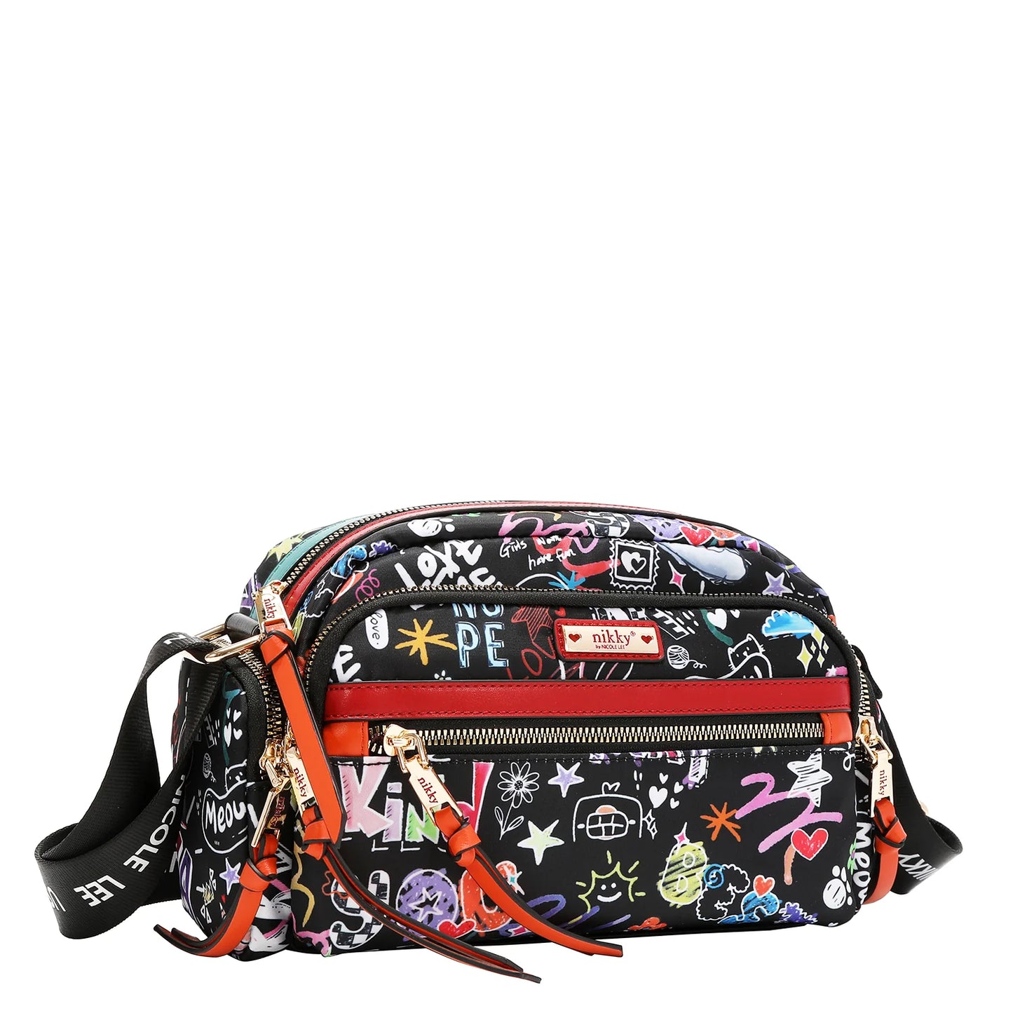 NK13145 JUST FOR FUN MULTIPOCKET CROSSBODY