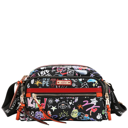 NK13145 JUST FOR FUN MULTIPOCKET CROSSBODY