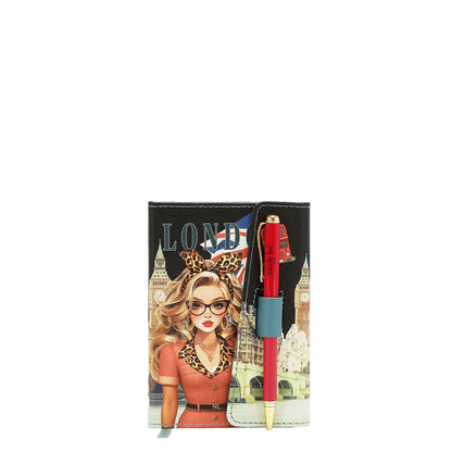 Libreta Con Pluma Nicole Lee Print London Eye Fw26