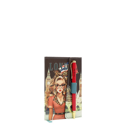Libreta Con Pluma Nicole Lee Print London Eye Fw26