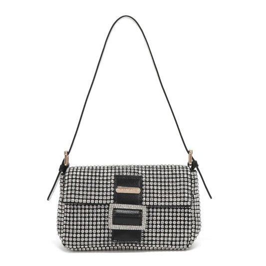 Bolsa Shoulder Nicole Lee Estella de fiesta - Negro