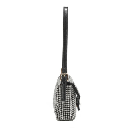 Bolsa Shoulder Nicole Lee Estella de fiesta - Negro