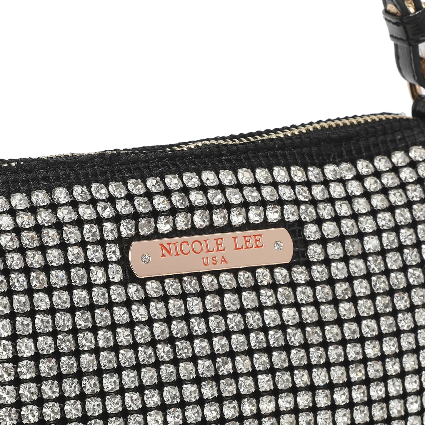 Bolsa Cruzada Nicole Lee Estella de fiesta - Negro