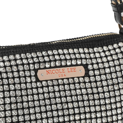 Bolsa Cruzada Nicole Lee Estella de fiesta - Negro