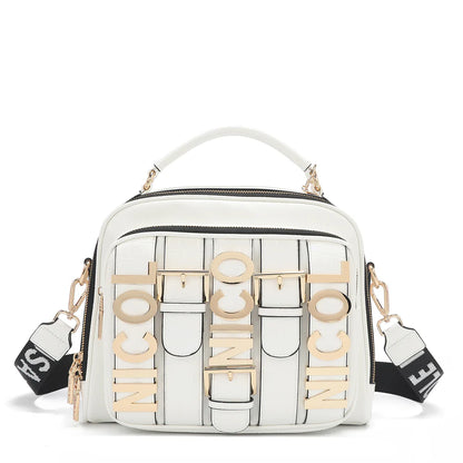 Bolso crossbody CALISTA nicole lee (BLANCO)