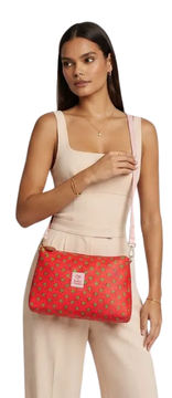 Bolsa Hobo Grande Oe X Rosita Fresita Color Rosa