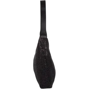 Bolsa Hobo Nicole Lee Celestia de fiesta - Negro