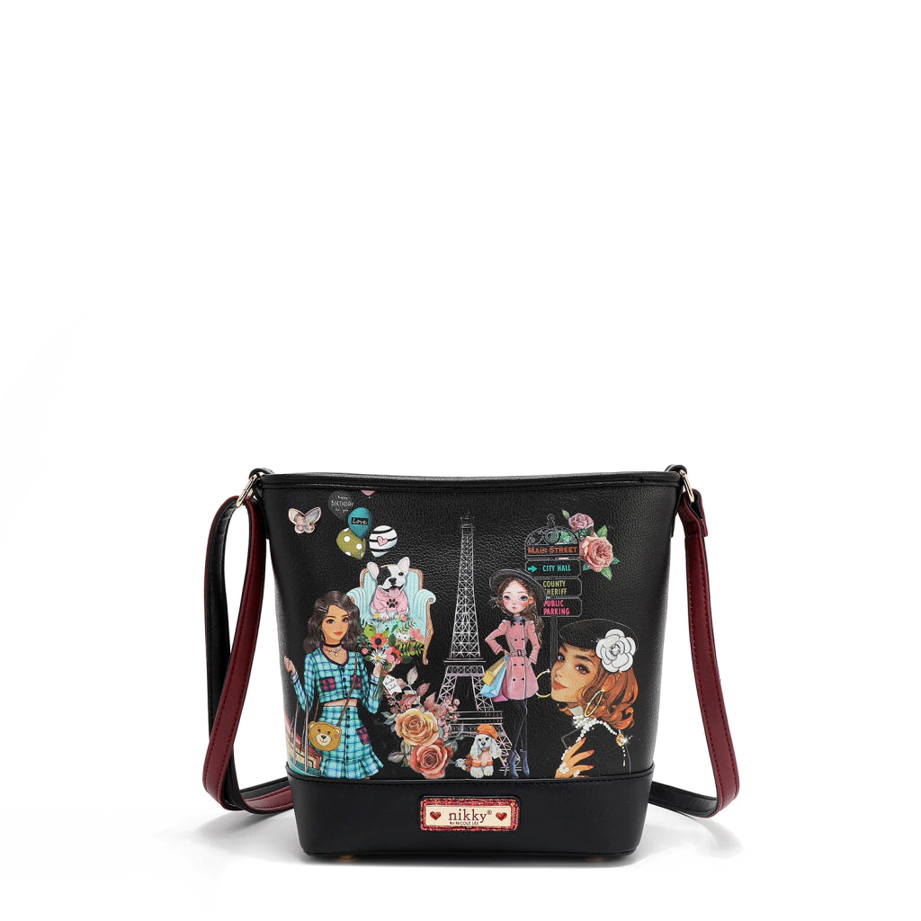 BOLSO CROSSBODY DE 2 PIEZAS NIKKY MAKES FRIENDS NK12830