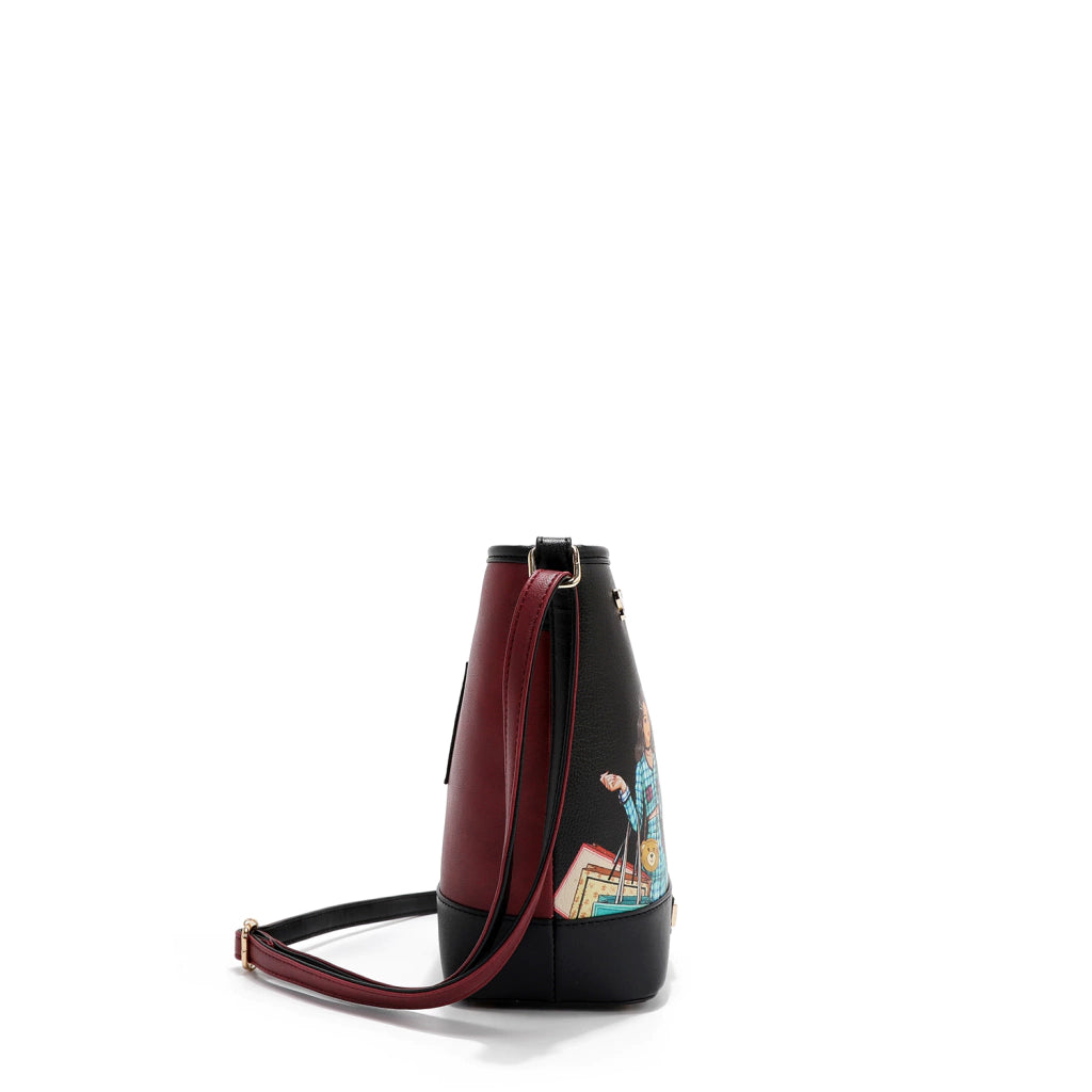 BOLSO CROSSBODY DE 2 PIEZAS NIKKY MAKES FRIENDS NK12830