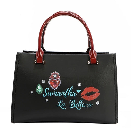 SAMANTHA LA BELLEZA CIRCLE HANDLE BAG SLB17212